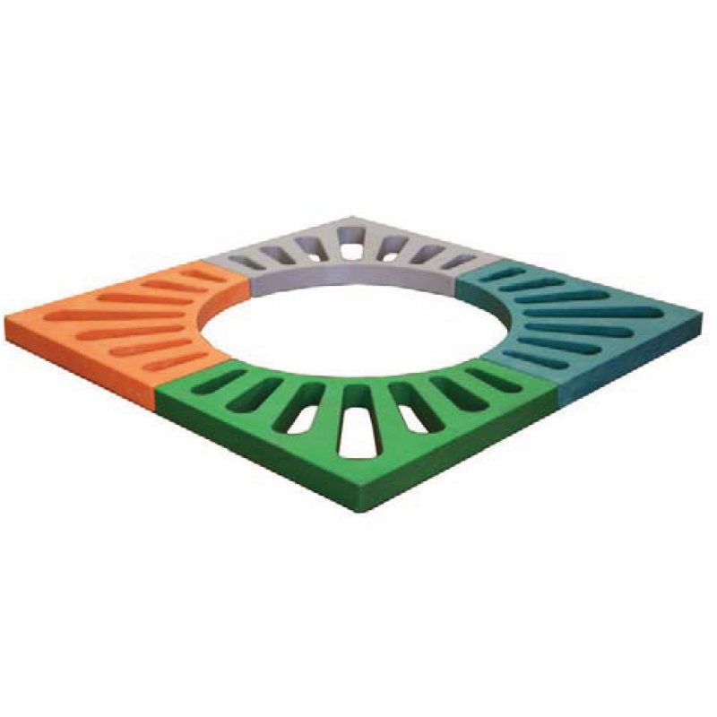 Ağaç Dibi Izgara 1000 mm x 1000 mm 4 Parçalı